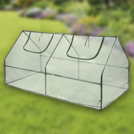 Hiša za rastline 180x90x43/92