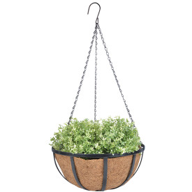 Kokosova viseča košara 30 cm ekstra kakovosti