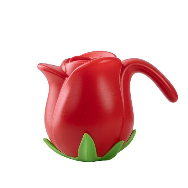 Lonček za zalivanje v obliki vrtnice