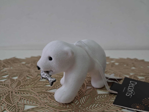 Božični okrasek – medvedek