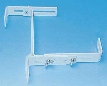 Držalo za zaboj bele barve 1 par