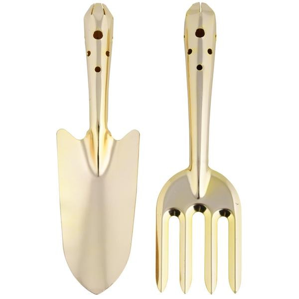 Garnitura vrtnega orodja, zlata