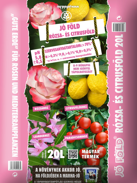 Dobra tla za vrtnice in citruse 20 l