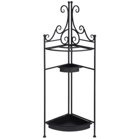 Držalo za zložljiv dežnik v kotu