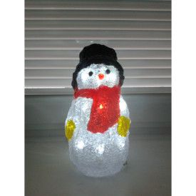 LED osvetljen snežak