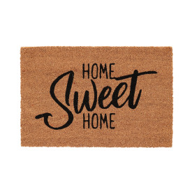 "Home sweet home" preproga iz kokosovih vlaken 60x40 cm
