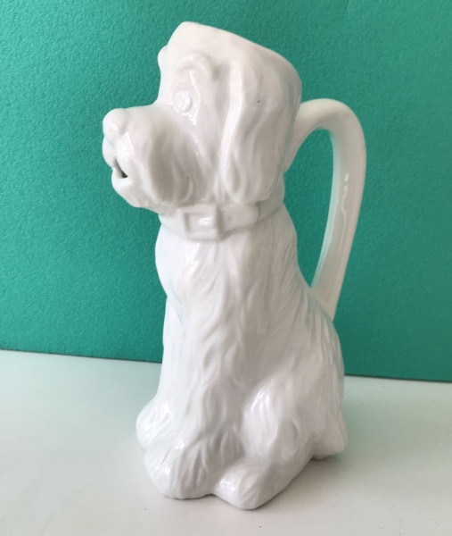 Kutya formajú kerámia locsolókanna