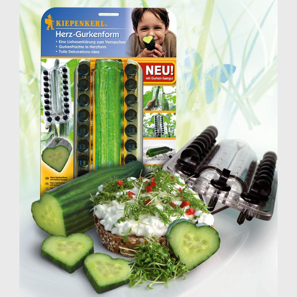 Oblikovalec kačjih kumaric v obliki srca