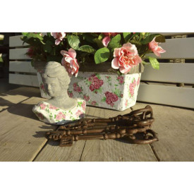 Snemljiv prsni del z vzorcem vrtnic