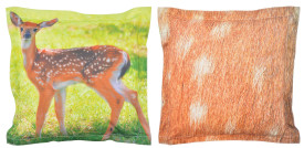 Vzglavnik z motivom jelena