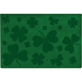 Podloga za vrata z vzorcem štiriperesne deteljice