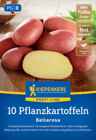 Krompir Bellarosa, 10 gomoljev