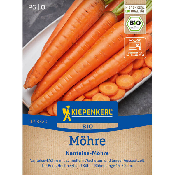 Ekološki korenček Nantaise F1