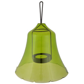 Svečnike v obliki zvona zelene barve